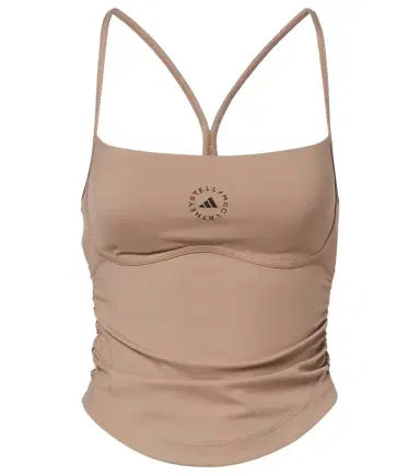 Adidas by Stella McCartney Logo crop top | Thumbnail 1 Adidas by Stella McCartney Logo crop top | Thumbnail 1