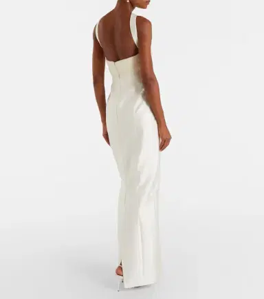 Danielle Frankel Bridal Lette wool and silk bustier gown | Thumbnail 5 Danielle Frankel Bridal Lette wool and silk bustier gown | Thumbnail 5
