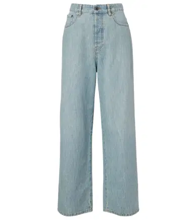Miu Miu Chambray wide-leg jeans | Thumbnail 1