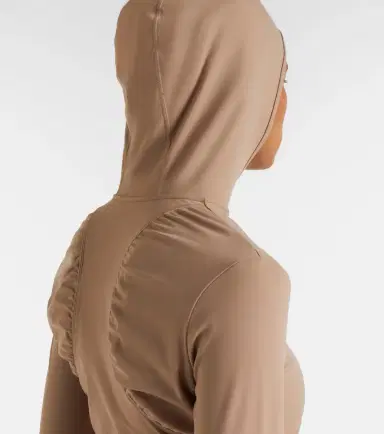 Adidas by Stella McCartney Logo technical half-zip hoodie | Thumbnail 5