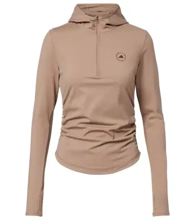 Adidas by Stella McCartney Logo technical half-zip hoodie | Thumbnail 1