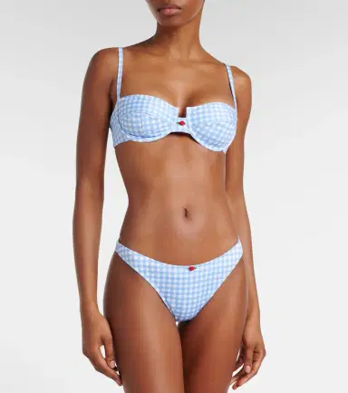 Bananhot Esme gingham bikini top | Thumbnail 5