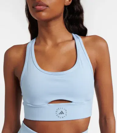 adidas by Stella McCartney Logo sports bra | Thumbnail 2 adidas by Stella McCartney Logo sports bra | Thumbnail 2