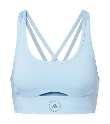 adidas by Stella McCartney Logo sports bra | Thumbnail 1 adidas by Stella McCartney Logo sports bra | Thumbnail 1