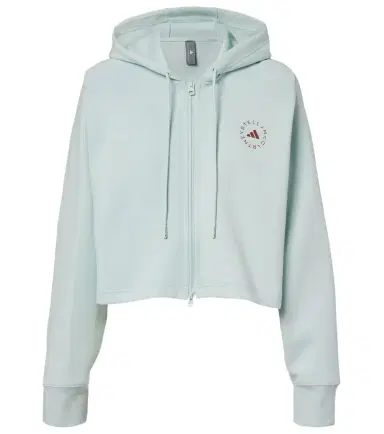 Adidas by Stella McCartney aSMC Cro cotton-blend jersey hoodie | Thumbnail 1