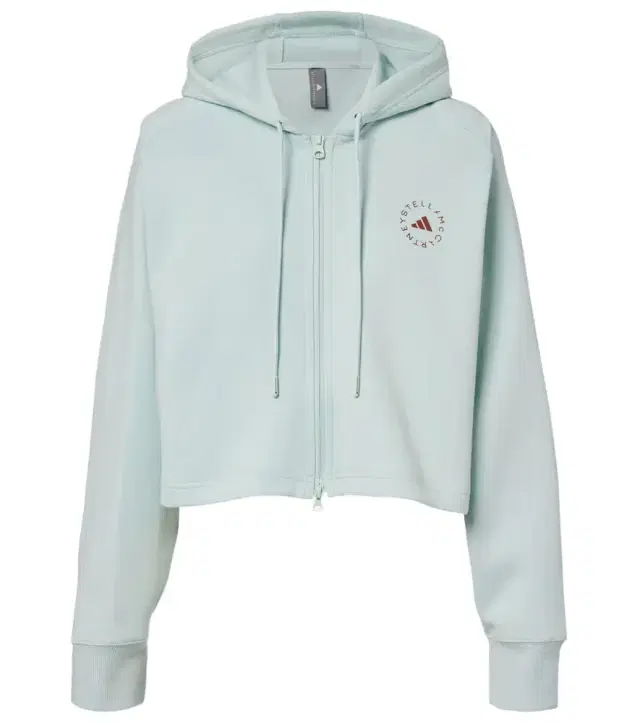 Adidas by Stella McCartney aSMC Cro cotton-blend jersey hoodie