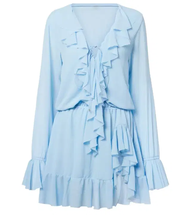 Bananhot Bellen ruffled minidress