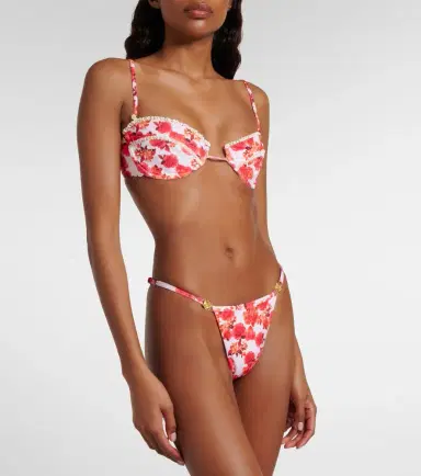 Bananhot Emi floral bikini bottoms | Thumbnail 3