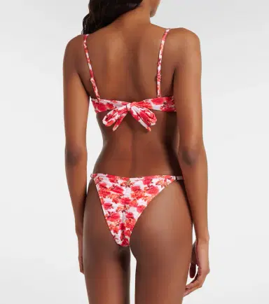 Bananhot Emi floral bikini bottoms | Thumbnail 4