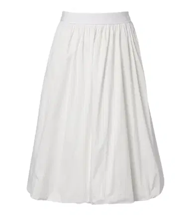 Bananhot Alba cotton poplin midi skirt | Thumbnail 1