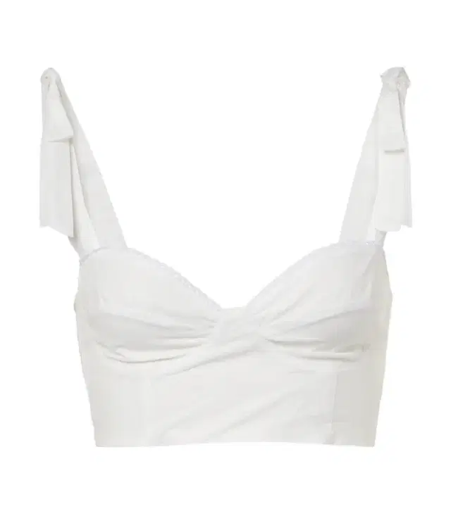 Bananhot Alba cotton poplin crop top