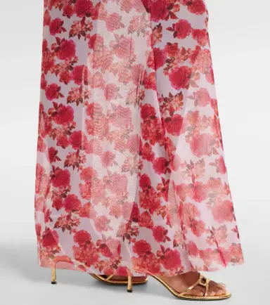 Bananhot Solay floral lace-trimmed maxi dress | Thumbnail 3