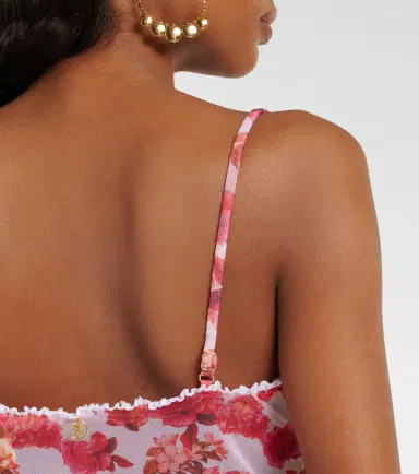 Bananhot Solay floral lace-trimmed maxi dress | Thumbnail 6