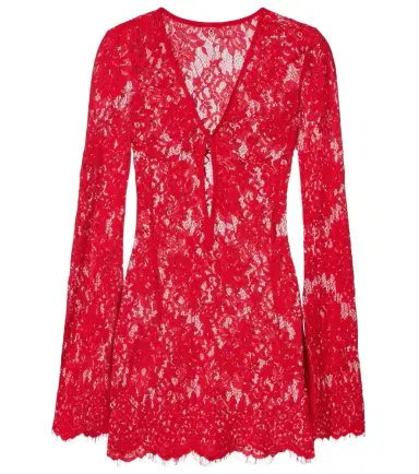 Bananhot Millie cotton and brocade lace minidress | Thumbnail 1 Bananhot Millie cotton and brocade lace minidress | Thumbnail 1