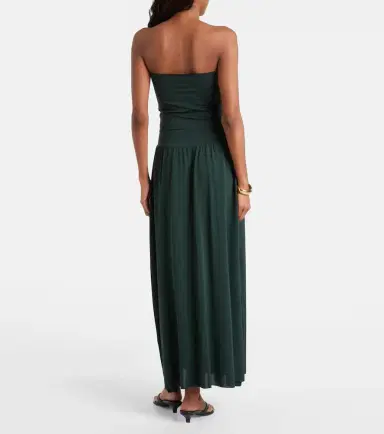 Eres Oda jersey crêpe maxi dress | Thumbnail 2 Eres Oda jersey crêpe maxi dress | Thumbnail 2