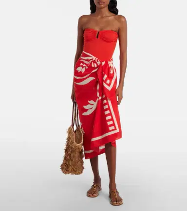 Eres Mandara cotton and silk beach cover-up | Thumbnail 2