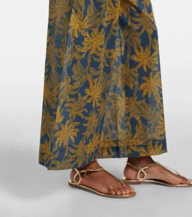 Eres Itinérant cotton voile wide-leg pants | Thumbnail 6