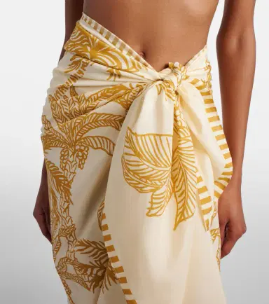 Eres Jungle printed cotton and silk beach cover-up | Thumbnail 4 Eres Jungle printed cotton and silk beach cover-up | Thumbnail 4