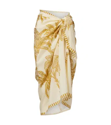 Eres Jungle printed cotton and silk beach cover-up | Thumbnail 1 Eres Jungle printed cotton and silk beach cover-up | Thumbnail 1