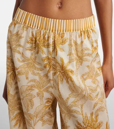 Eres Itinerant printed cotton wide-leg pants | Thumbnail 2