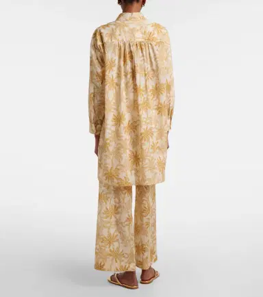 Eres Itinerant printed cotton wide-leg pants | Thumbnail 6