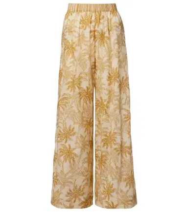 Eres Itinerant printed cotton wide-leg pants | Thumbnail 1