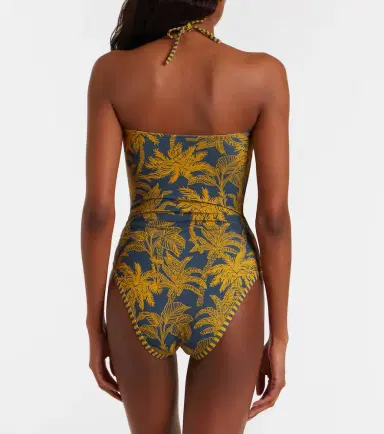 Eres Ailleurs printed halterneck swimsuit | Thumbnail 2
