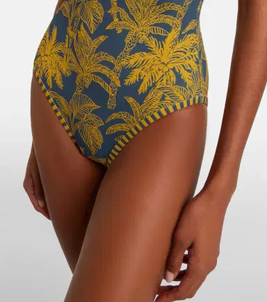 Eres Ailleurs printed halterneck swimsuit | Thumbnail 3