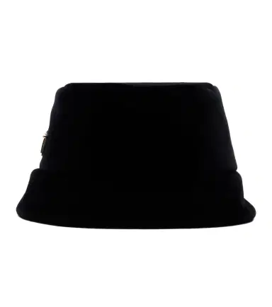 Prada Cotton velvet bucket hat | Thumbnail 1