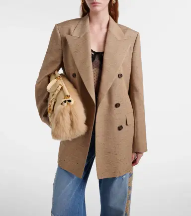 Dolce & Gabbana Double-breasted oversized blazer | Thumbnail 3 Dolce & Gabbana Double-breasted oversized blazer | Thumbnail 3
