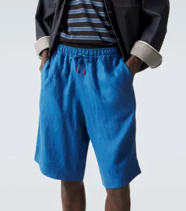 Kiton Linen shorts | Thumbnail 5