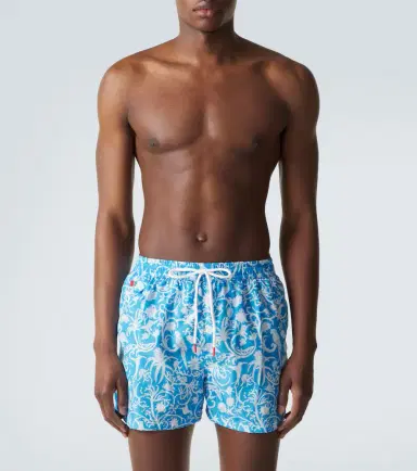 Kiton Printed swim trunks | Thumbnail 4 Kiton Printed swim trunks | Thumbnail 4