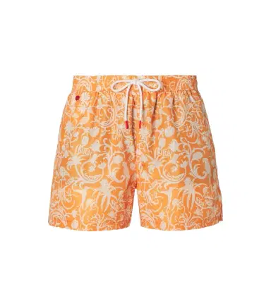 Kiton Printed swim trunks | Thumbnail 1 Kiton Printed swim trunks | Thumbnail 1