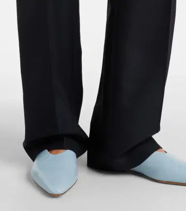 Jil Sander Cutout wool and mohair straight pants | Thumbnail 5 Jil Sander Cutout wool and mohair straight pants | Thumbnail 5