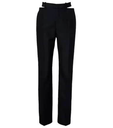 Jil Sander Cutout wool and mohair straight pants | Thumbnail 1 Jil Sander Cutout wool and mohair straight pants | Thumbnail 1