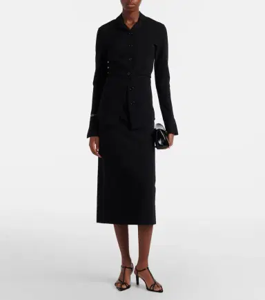 Jil Sander Mid-rise pencil skirt | Thumbnail 4 Jil Sander Mid-rise pencil skirt | Thumbnail 4