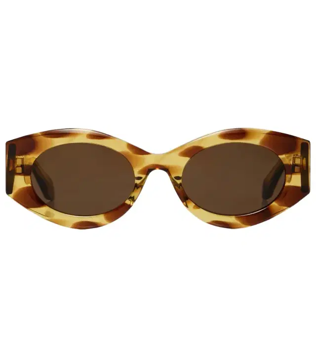 Alaia Alaïa Logo oval sunglasses
