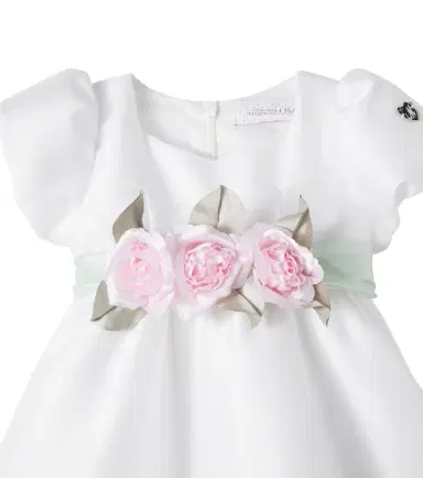 Monnalisa Floral-appliqué dress | Thumbnail 2