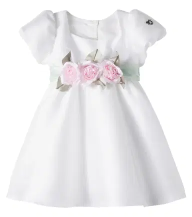 Monnalisa Floral-appliqué dress | Thumbnail 1
