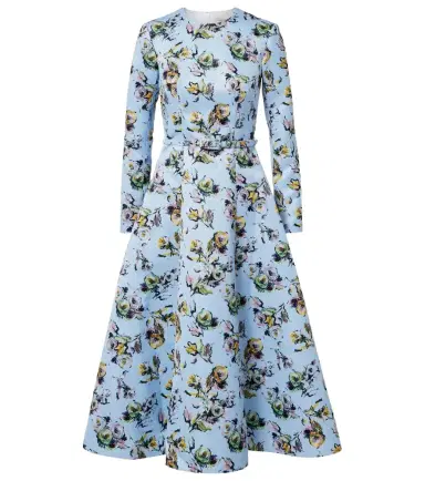 Emilia Wickstead Capucine floral midi dress | Thumbnail 1 Emilia Wickstead Capucine floral midi dress | Thumbnail 1