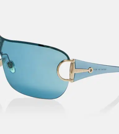 Gucci Half Horsebit shield sunglasses | Thumbnail 2