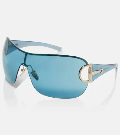 Gucci Half Horsebit shield sunglasses | Thumbnail 3