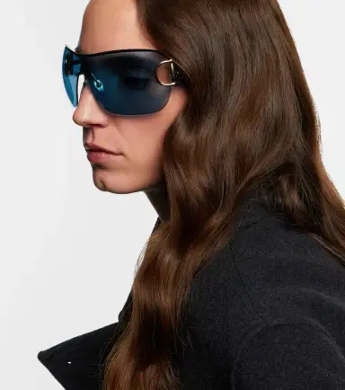 Gucci Half Horsebit shield sunglasses | Thumbnail 4