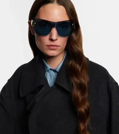 Gucci Half Horsebit shield sunglasses | Thumbnail 5
