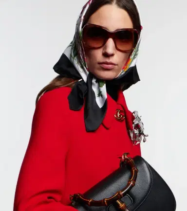 Gucci Script square sunglasses | Thumbnail 4