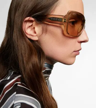 Gucci Script square sunglasses | Thumbnail 4