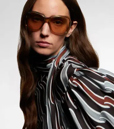 Gucci Script square sunglasses | Thumbnail 5
