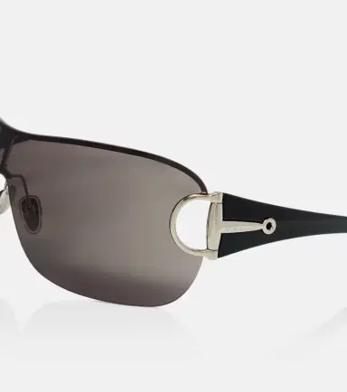 Gucci Half Horsebit shield sunglasses | Thumbnail 2