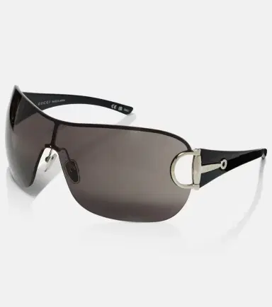 Gucci Half Horsebit shield sunglasses | Thumbnail 3