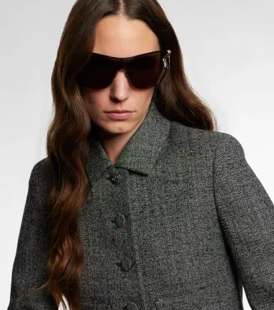 Gucci Half Horsebit shield sunglasses | Thumbnail 4